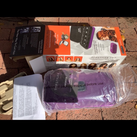 Topstyler heated curling clamshells NEW NEVER USED! - Picture 3 of 4